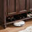 Retro large storage furniture shoe cabinet