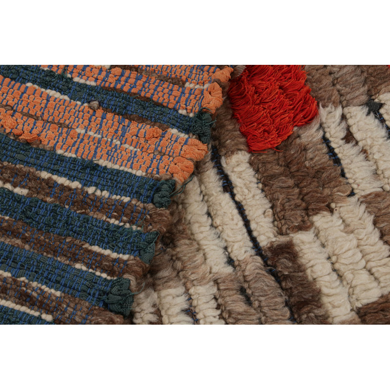 One-of-a-Kind Rectangle 3'6"x5'6" Hand Knotted Area Rug