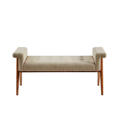 Polyester Upholstered Bench -  Corrigan StudioÂ®, 302DE7605F454D1DBB3BFE95135534B1