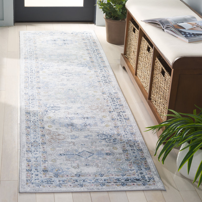 Bayside Performance Machine Washable Oriental Rug, Runner 2'2" x 8'