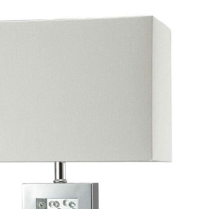 Table Lamp, Silver