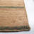Trigg Hand-Loomed Stain Resistant Reversible Jute/Cotton Striped Area Rug -1556050513