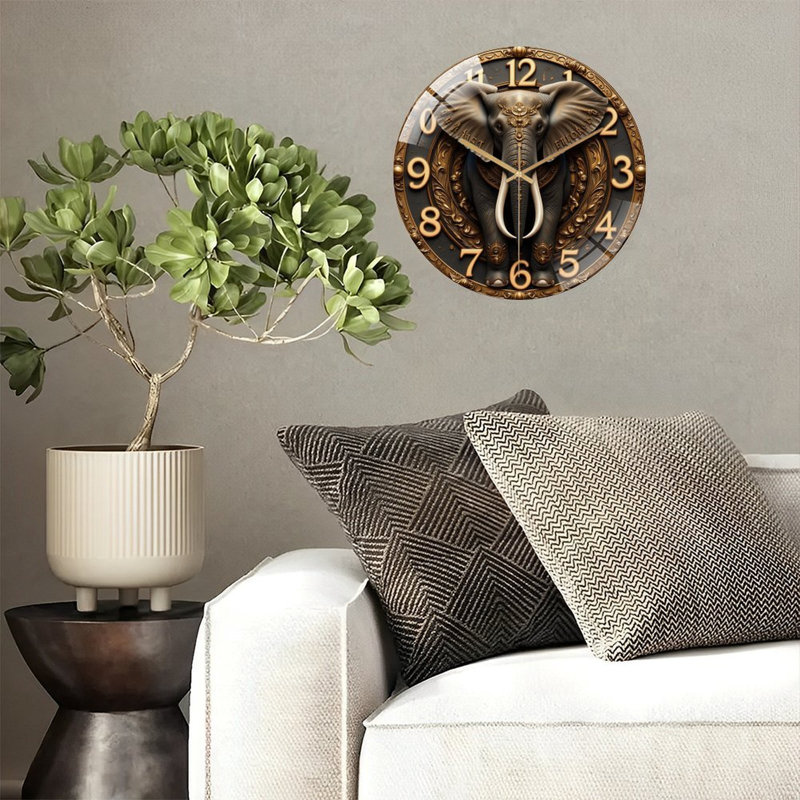 Horloge murale rétro 12 po