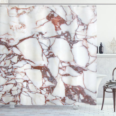 Shower Curtain with Hooks Included