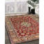 Tapis oriental rouge / brun clair / noir Aneurin-1546064449