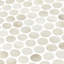 Carreau de mosaïque en verre 1 po x 1 po Eterna Penny-131483569