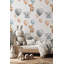 Papier peint fond animal blanc-910399227