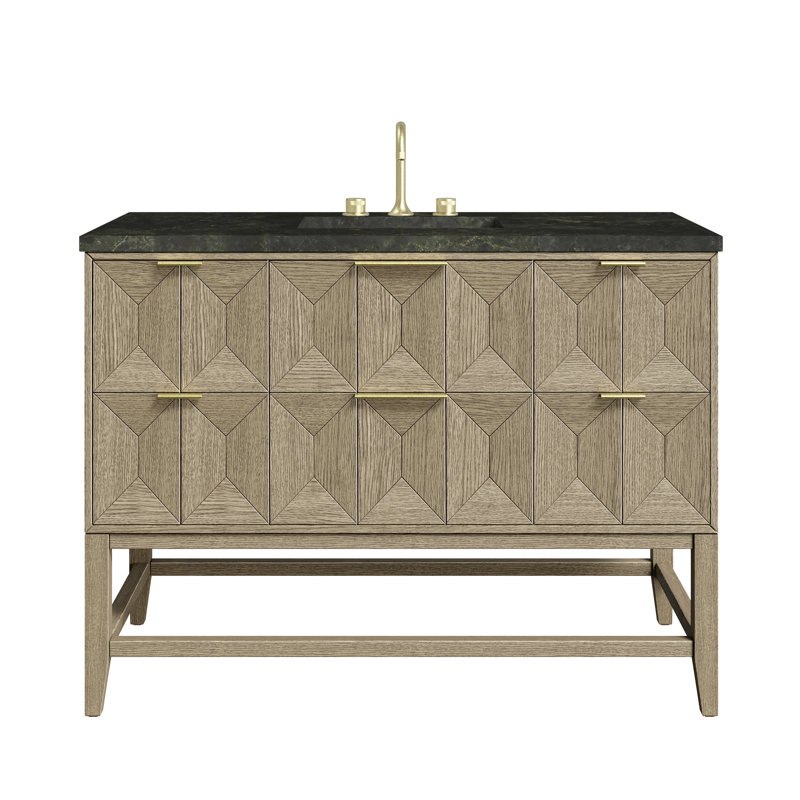 Emmeline 48'' W Single Vanity, 8" Widespread, Phantome Eclos