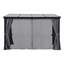 10 Ft. W x 12 Ft. D Steel Hardtop Patio Gazebo