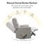 Fauteuil oscillant inclinable et oscillant électrique à 270 °-1660072185