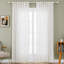 Toyoko Linen Blend Semi-Sheer Back Tab Curtains-91342434-102796561