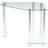 Chattanooga Glass Aluminium Writing Desk-112257102