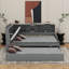 Lit plateforme avec tablettes, lit gigogne et tête de lit-1411058215-1411058210