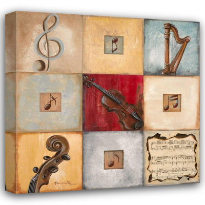 Lark Manor ™, Hakimipour, art sur toile tendue de la galerie Ritter: Feel the Music I