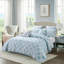Microfiber Geometric Shapes Coverlet with Pillow Shams-1516973894