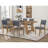 Gavilon Brown Rectangular Trestle Base Dining Table