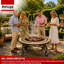 Round Iron Fire Pit