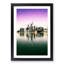 Skyline of Toronto in Canada in Abstract - Picture Frame Graphic Art Print-55739766-55739765