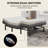 Boltz Zero Gravity Adjustable Bed Frame with Head & Foot Lift & Wired Remote-79080805