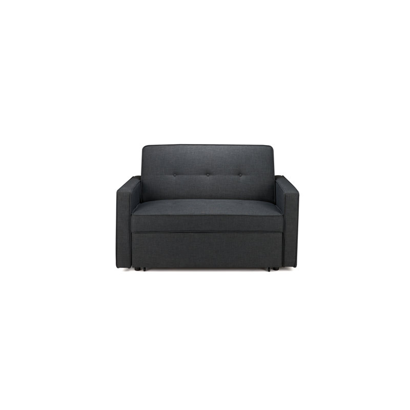 Farrel 2 Seater Fold Out Sofa Bed, Grey
