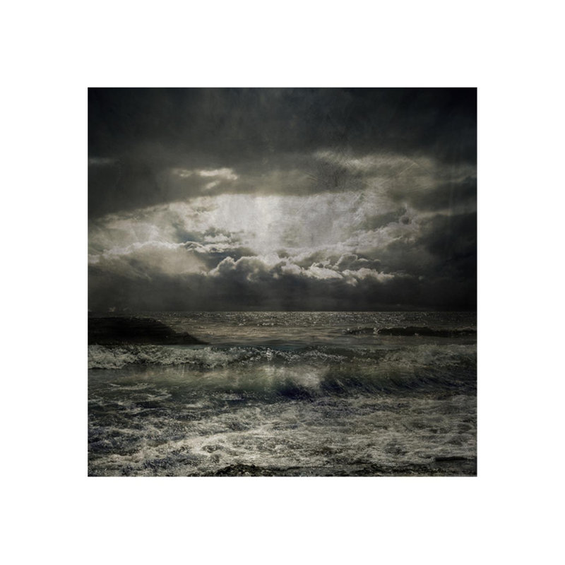 Neptune Skies Print by Austin Beiv, Glass Coat, 47" H x 47" W x 1.5" D