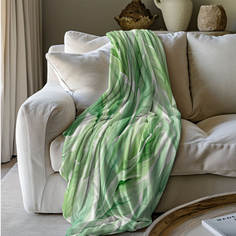Verre Verdant - couverture de qualité supérieure 1 pièce, Lit simple
