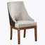 Ensemble de 2 chaises rembourrées Traditional Luxury