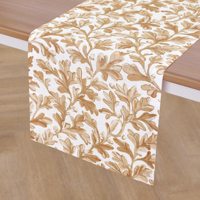 100% Pure Line Table Runner -fallen Leaves