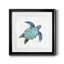 Bulle bleue tortue I - peinture encadrée-867771375-867771362