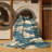 Washable Cloud Formations Hawaiian Area Rug-1243452738