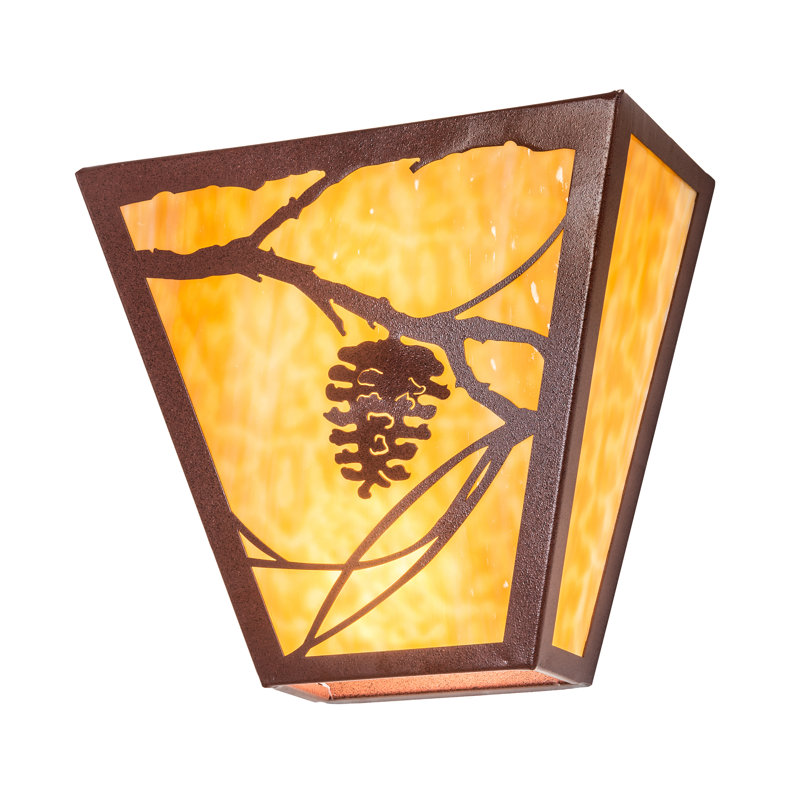 Joslyn Steel Flush Mounted Sconce