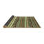 Tapis décoratif multicolore à motif abstrait-1100353530