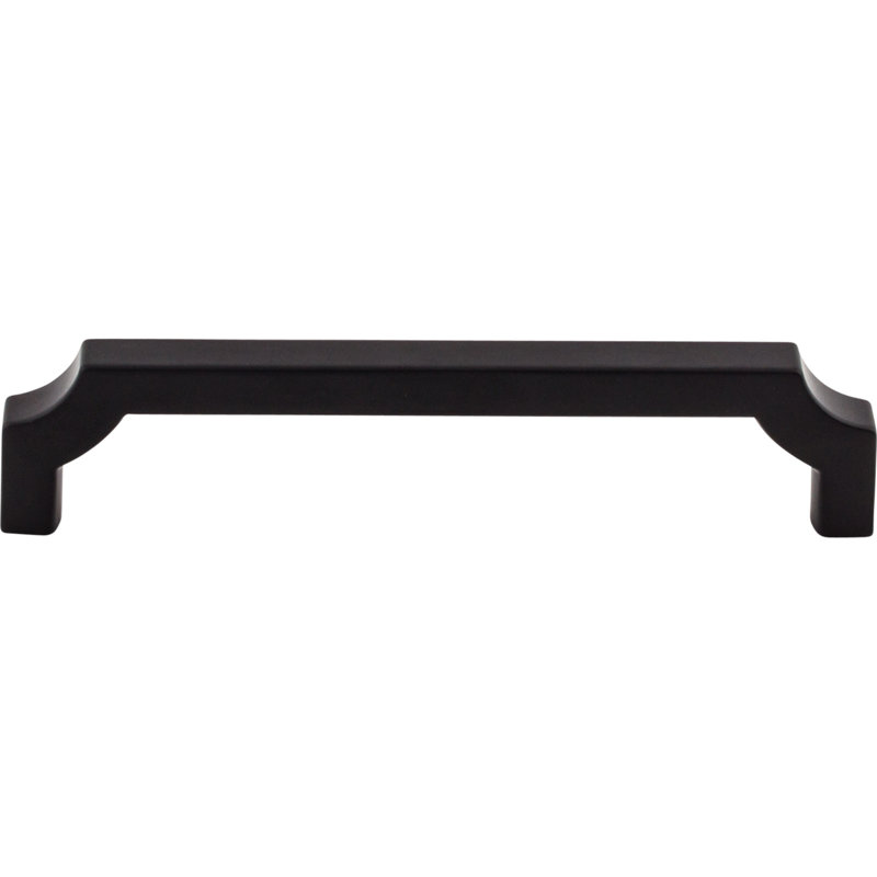 Davenport Bar pull, Flat Black, 5 1/16" Center to Center
