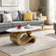 Ensemble de 2 tables basses Modern Nesting avec base robuste