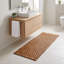 Tapis de douche antidérapant en bois de teck réversible Edinburgh-152326129