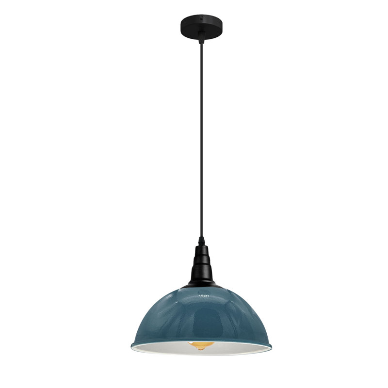 Aarika 1 - Light Dome Pendant, Blue