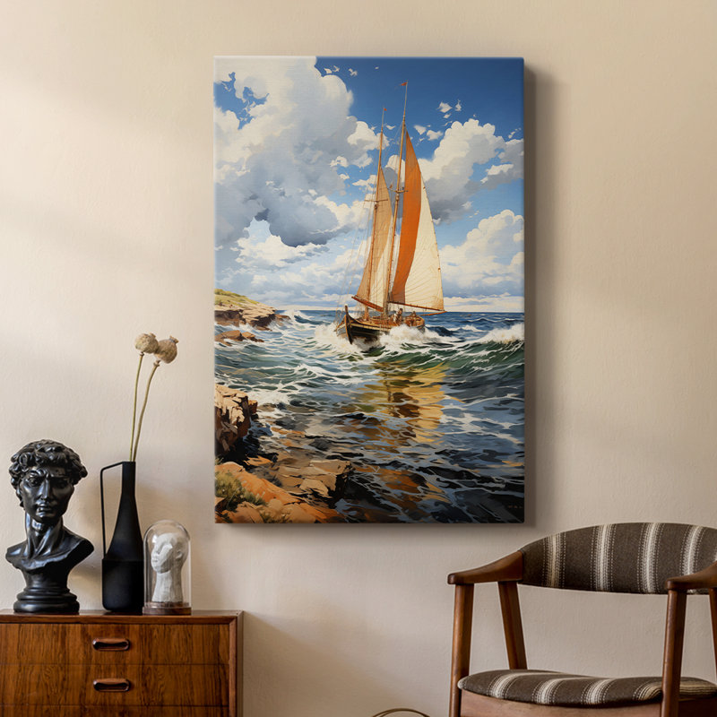 NAUTICAL Series CCACXIX - Gallery Cavas, H 18 po x l 12 po