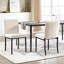 Chaise de salle à manger moderne avec pieds en métal-722332358-734609460