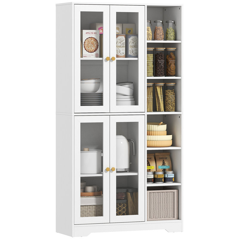172cm Kitchen Pantry, White