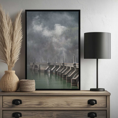 Diablo Dam by Alan Majchrowicz Art Print