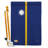 Double Sided 40'' H x 28'' W Polyester Flag Set