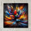 «Color Burst 4» par Rey Klimt, art mural en verre acrylique-1026967366