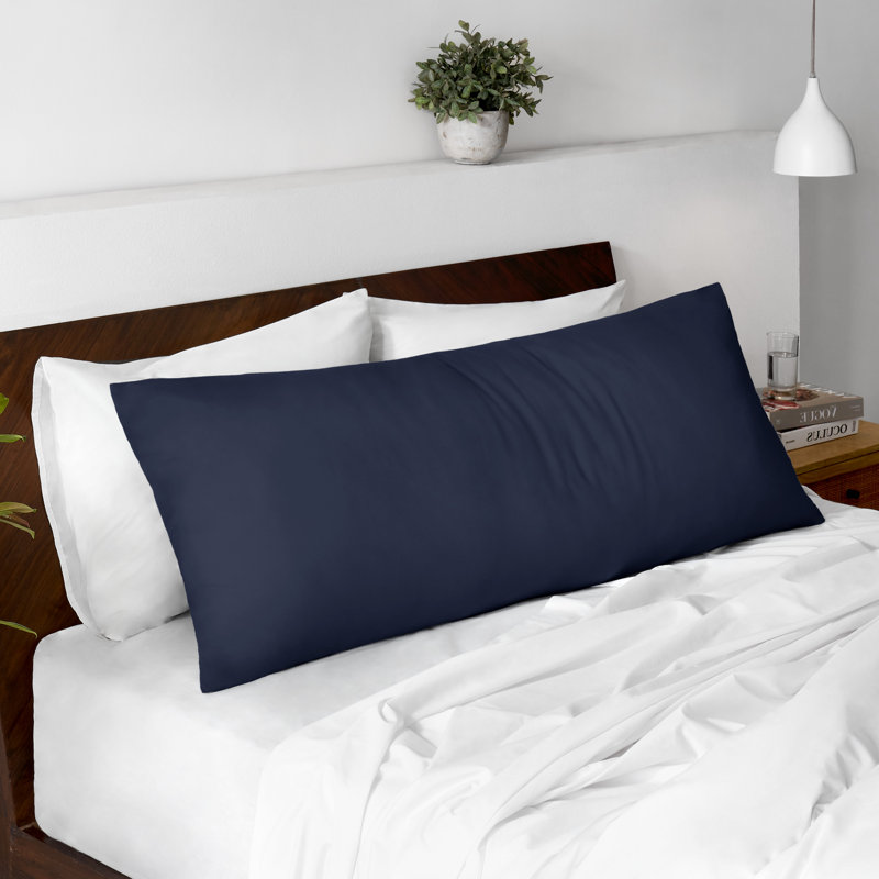 Taie d'oreiller pour le corps en microfibre ultra douce - Fermeture à glissière, Minuit