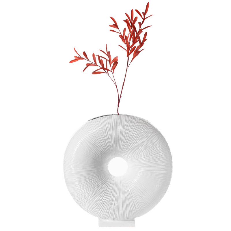 Glass Floor Vase