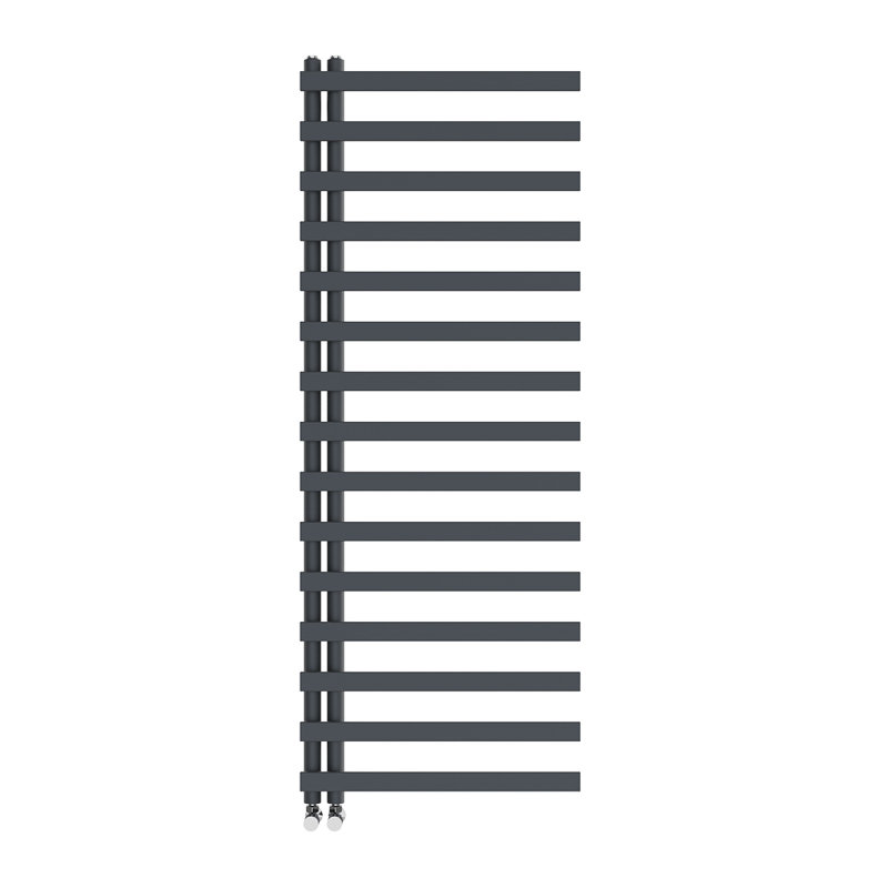 Briac Designer Towel Rail Heated Towel Rails, Anthracite