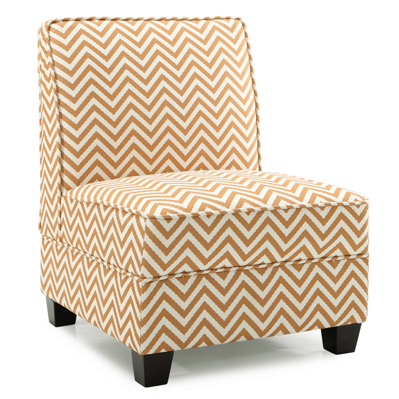 Fauteuil de chambre La Mott, Orange