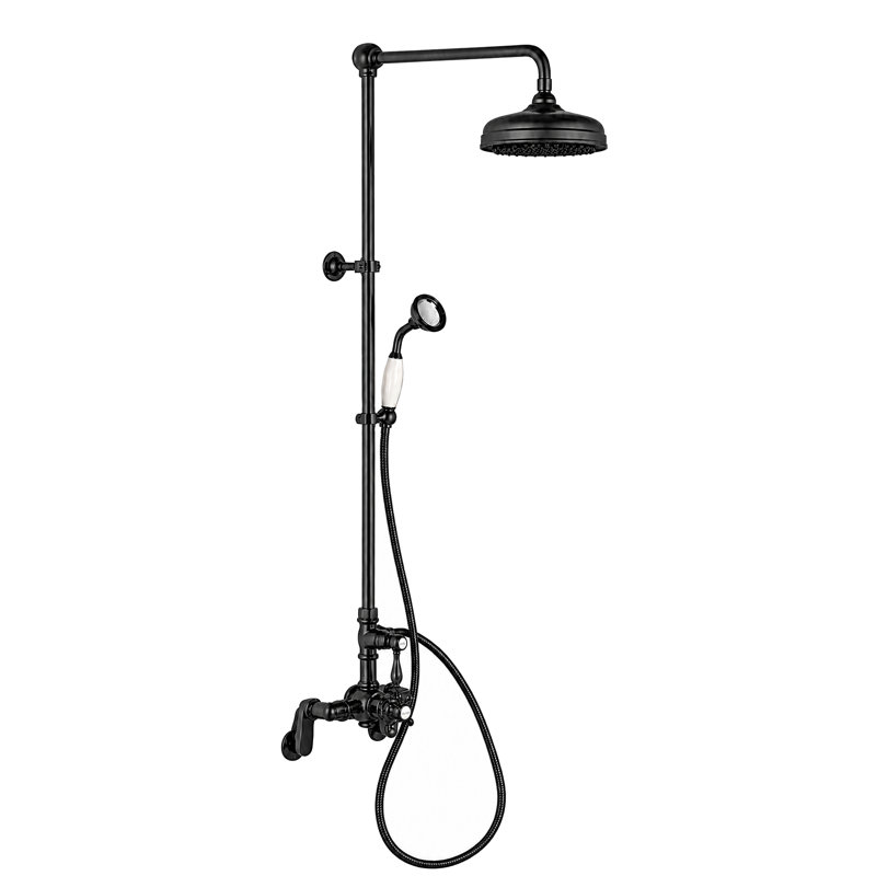 Système de douche thermostatique Sacramento, Bronze frotté à l'huile