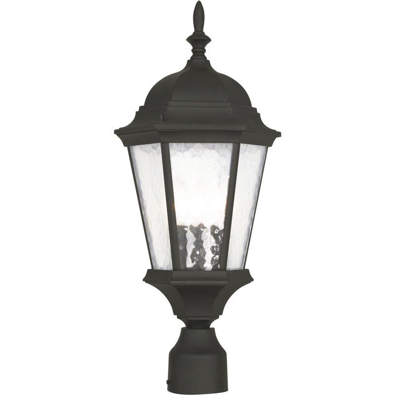 Luminaire suspendu d'extérieur TBK avec abat-jour en verre transparent TBK