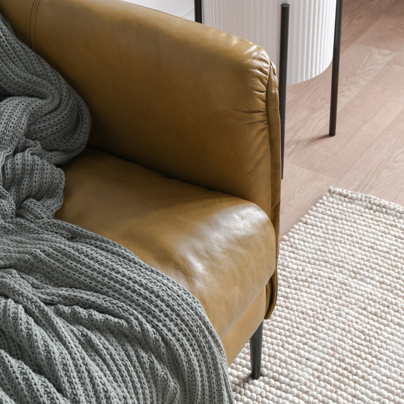 Ava 85" Sofa, Tan