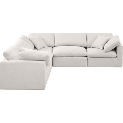 Hinami Upholstered L-Shaped Sectional Reversible